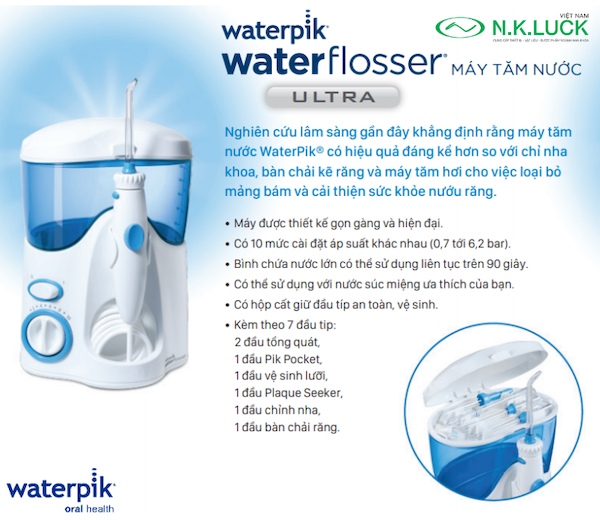 (post) 6 Máy tăm nước Waterpik chính hãng, giá tốt nhất năm nay