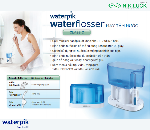 (post) 6 Máy tăm nước Waterpik chính hãng, giá tốt nhất năm nay