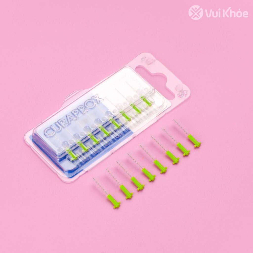 Đầu thay cho bàn chải kẽ răng Curaprox CPS 011 Prime xanh lá