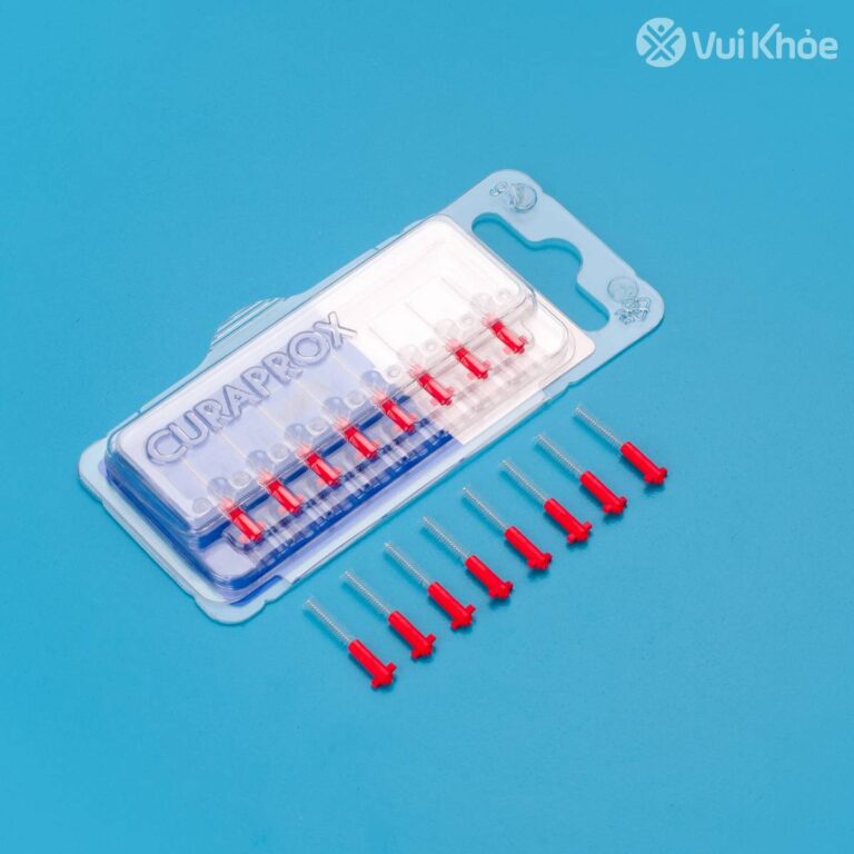 Đầu thay cho bàn chải kẽ răng Curaprox CPS 07 Prime đỏ
