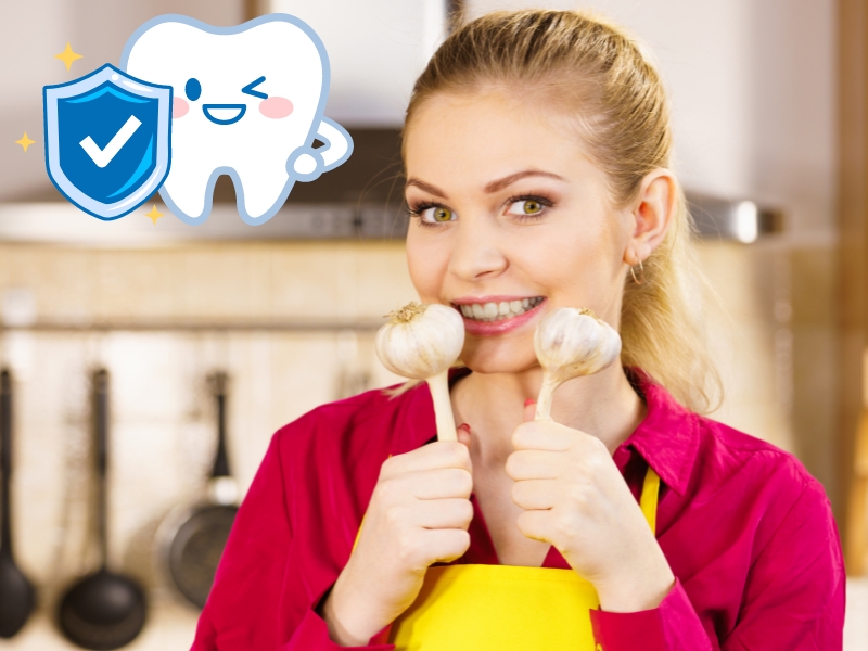 5 tỏi giúp kháng khuẩn kháng viêm giảm đau nhức cho răng 1