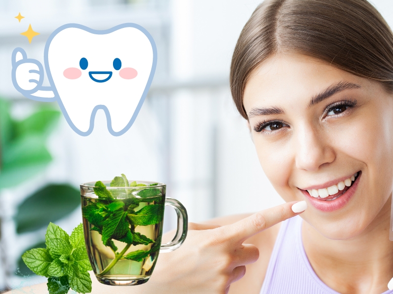 6 uống trà bạc hà giúp giảm đau răng và thanh mát cơ thể