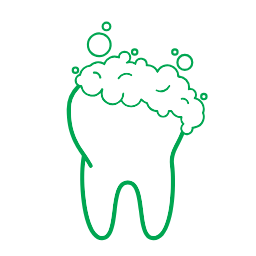 Icon Răng với kem đánh răng 1